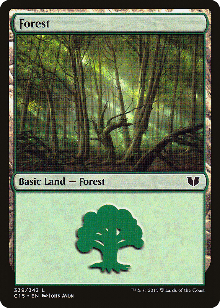 Forest (339) (C15-339)  - Commander 2015