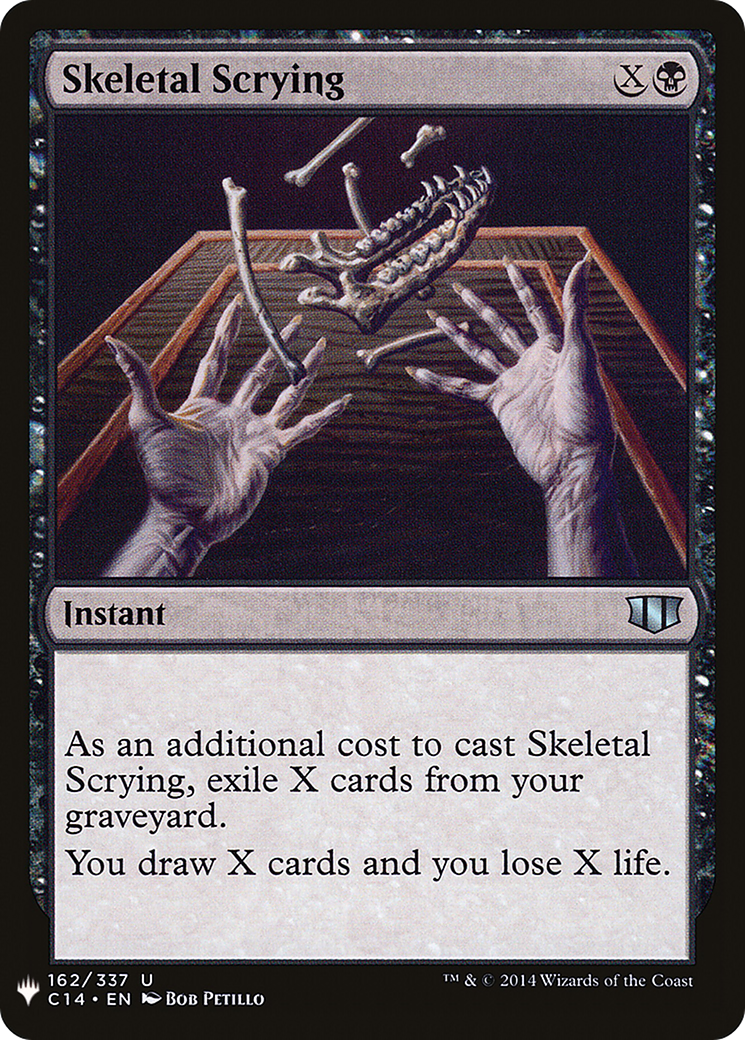 Skeletal Scrying (LIST-162)  - The List