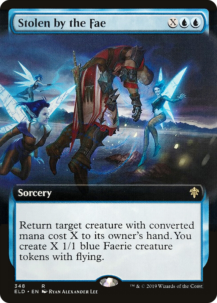Stolen by the Fae (Extended Art) (ELD-348)  - Throne of Eldraine: (Extended Art)