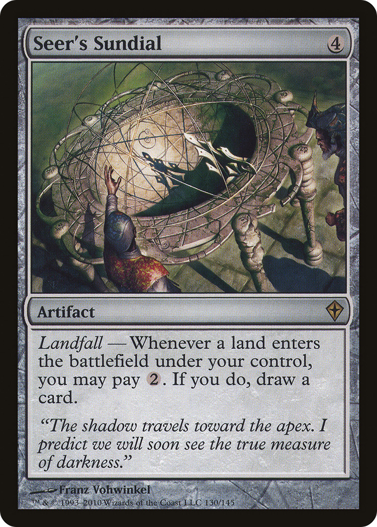 Seer's Sundial (WWK-130)  Foil - Worldwake