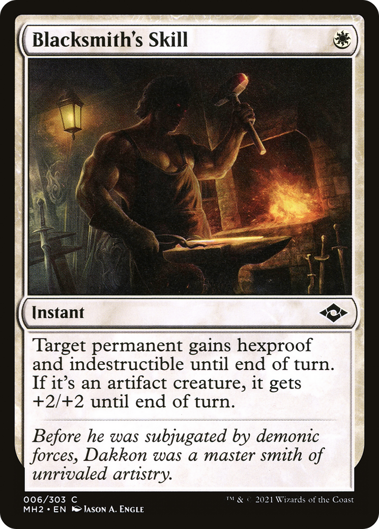 Blacksmith's Skill (MH2-006)  - Modern Horizons 2