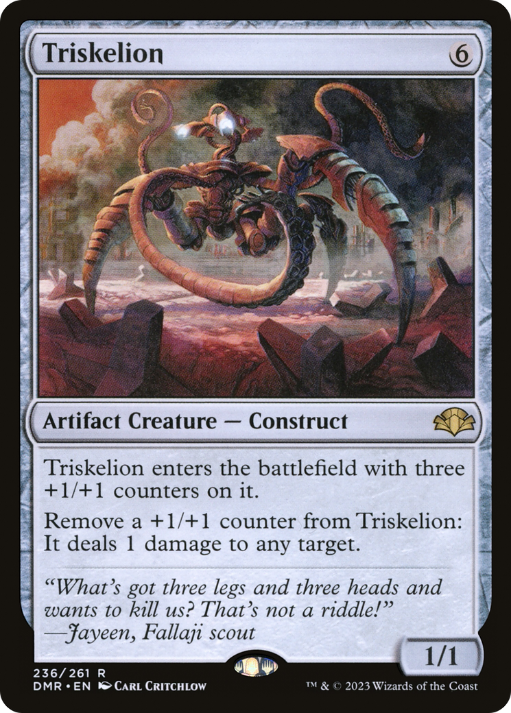 Triskelion (DMR-236)  - Dominaria Remastered