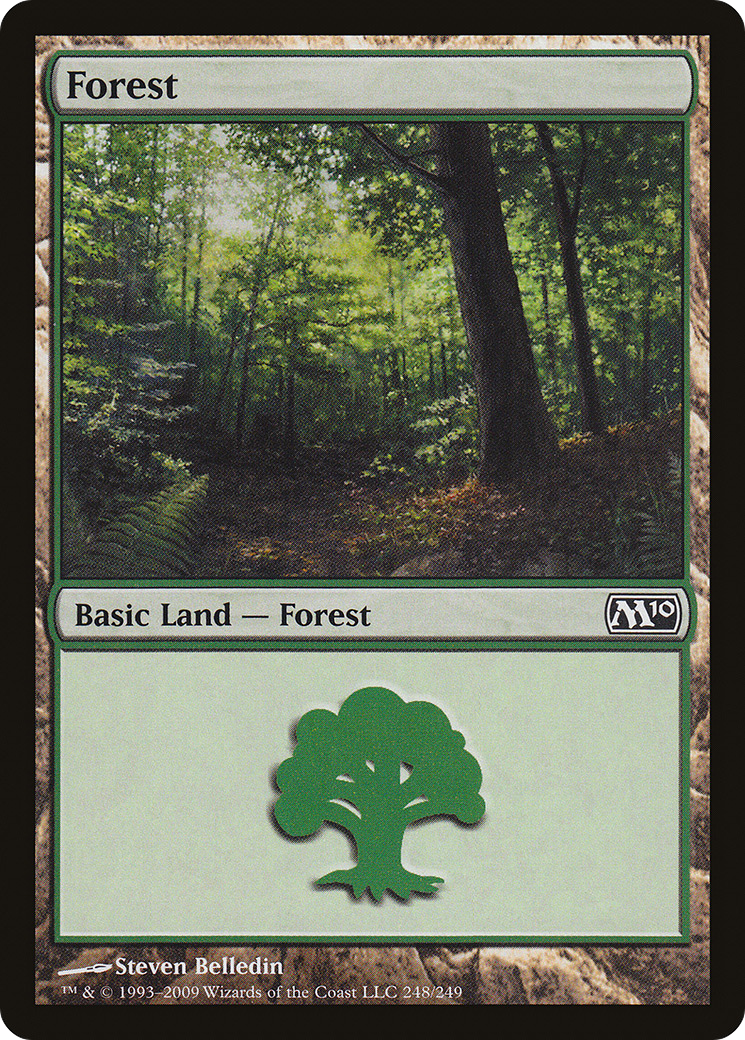 Forest (248) (M10-248)  - Magic 2010