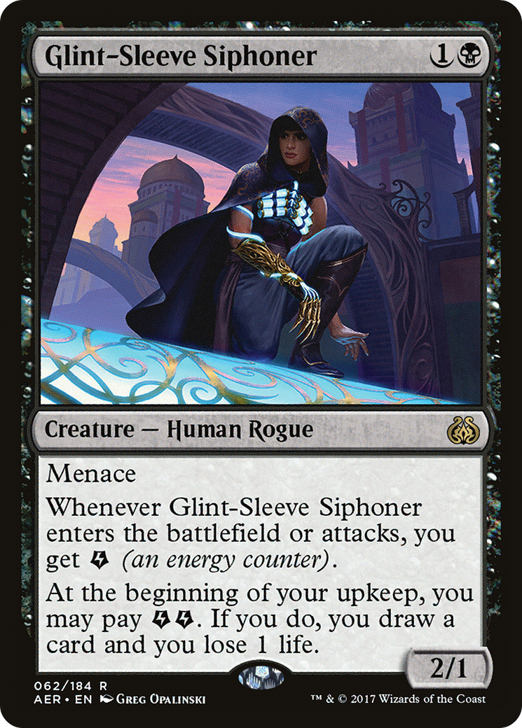 Glint-Sleeve Siphoner (AER-062)  - Aether Revolt