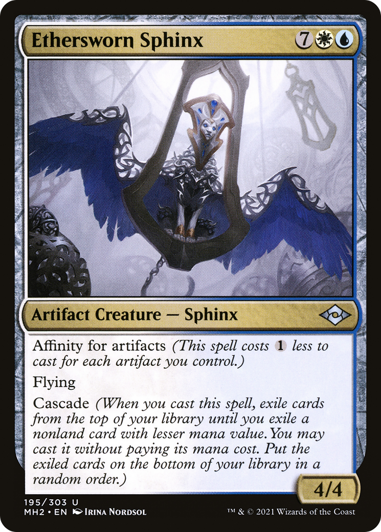 Ethersworn Sphinx (MH2-195)  - Modern Horizons 2