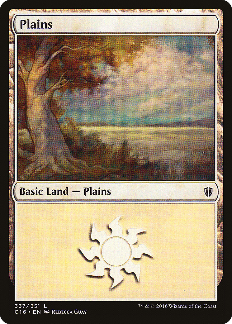 Plains (337) (C16-337)  - Commander 2016