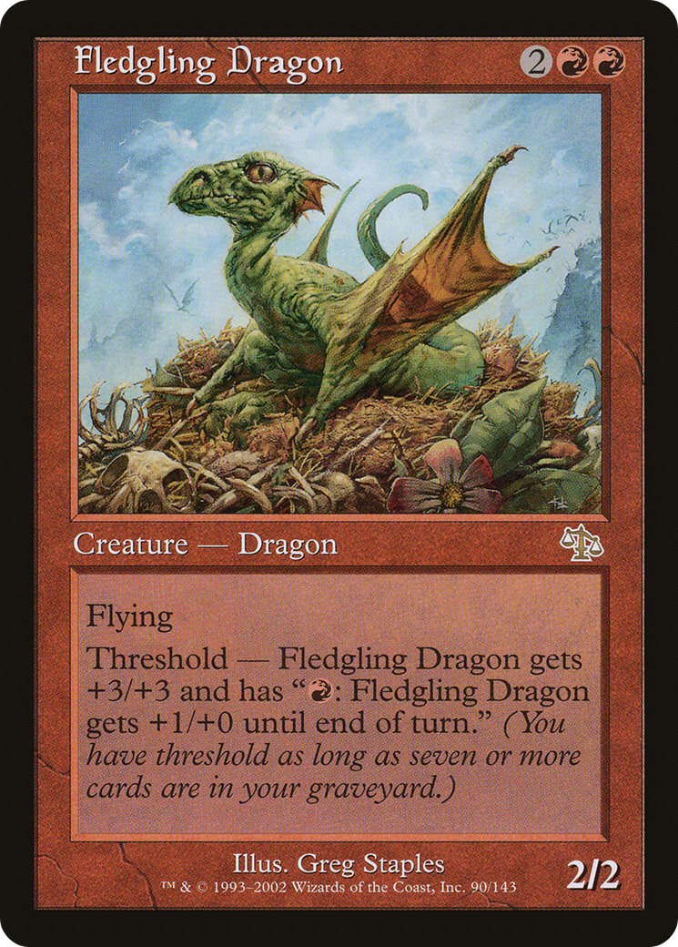 Fledgling Dragon (JUD-090)  - Judgment