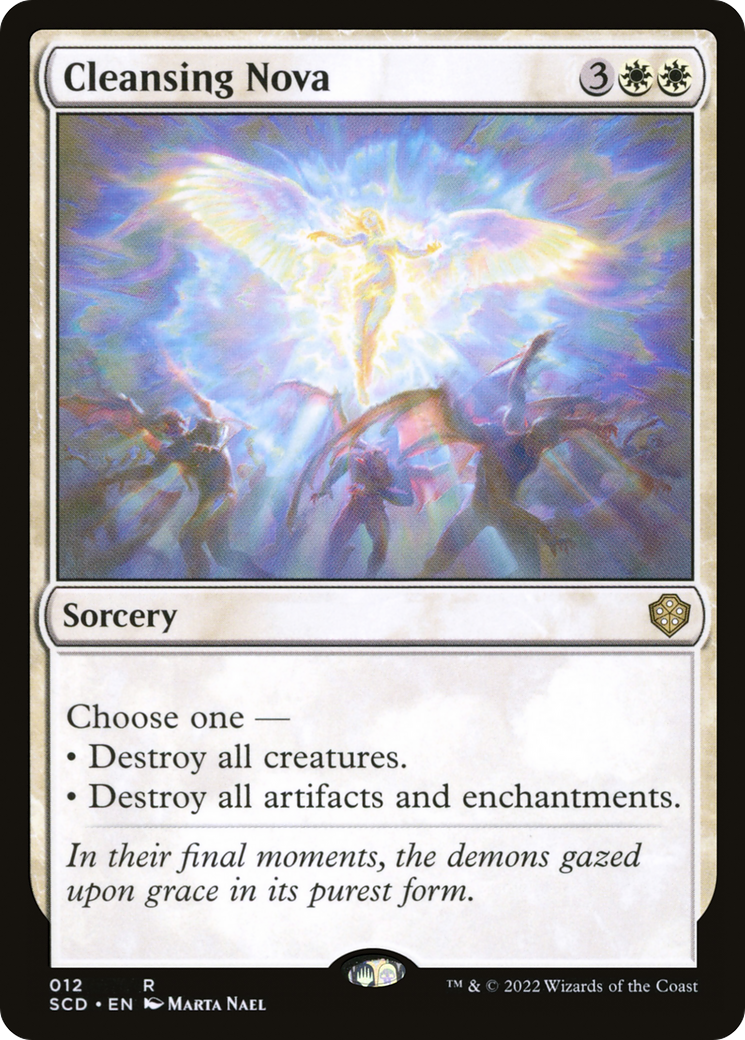 Cleansing Nova (SCD-012)  - Starter Commander Decks