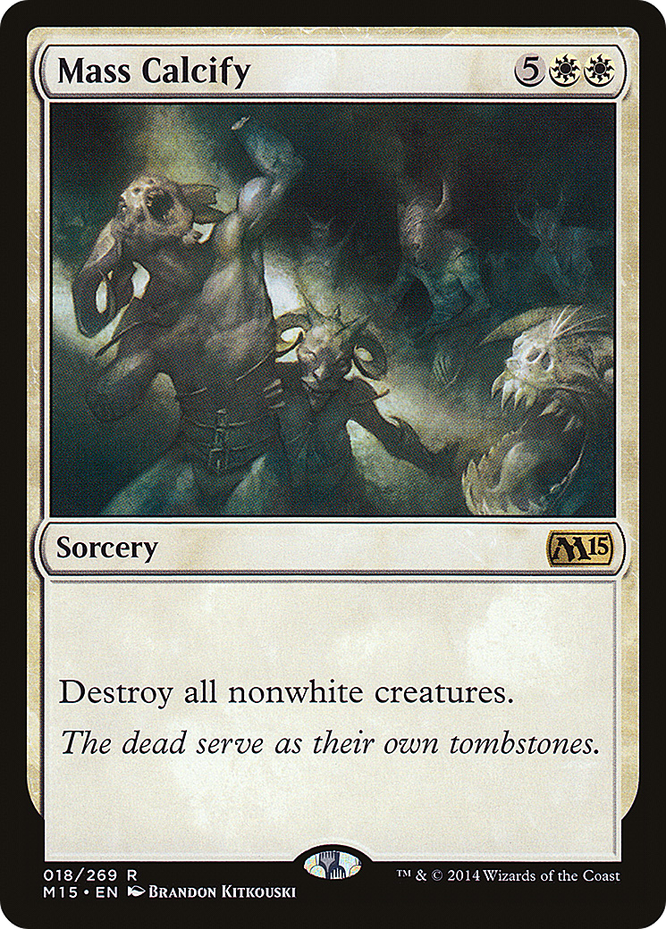 Mass Calcify (M15-018)  - Magic 2015