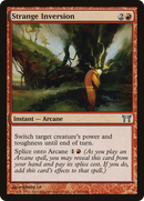 Strange Inversion (CHK-192)  - Champions of Kamigawa