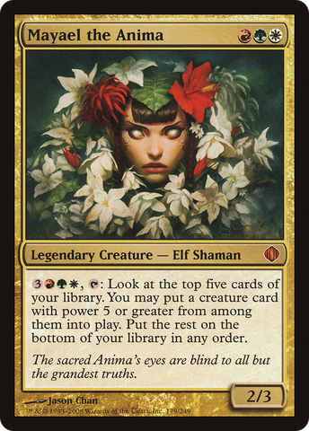 Mayael the Anima (ALA-179)  Foil - Shards of Alara