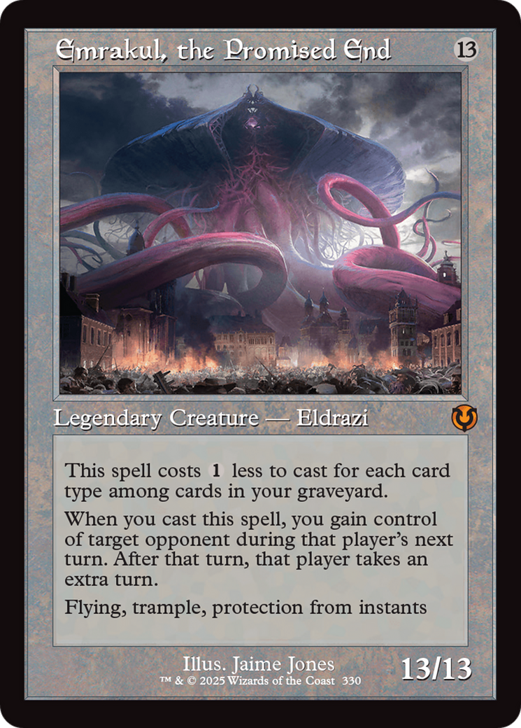 Emrakul, the Promised End (Retro Frame) (INR-330)  - Innistrad Remastered