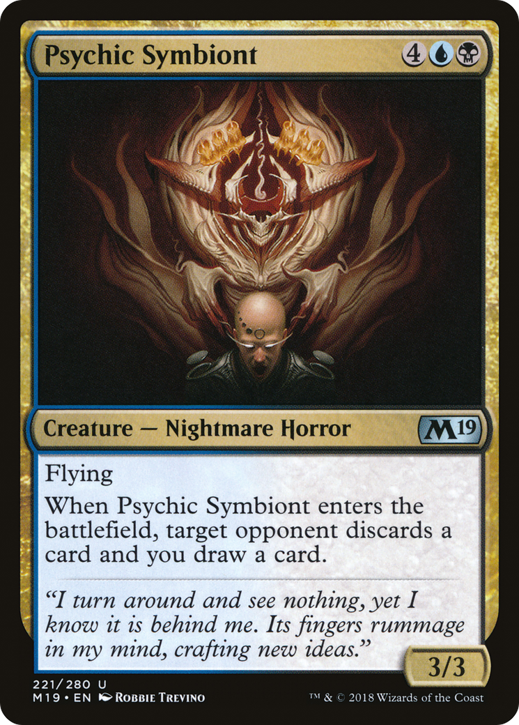 Psychic Symbiont (M19-221)  - Core Set 2019