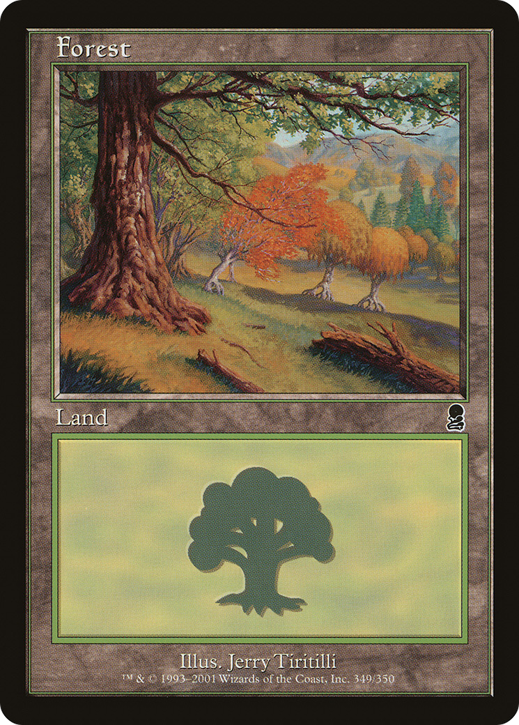 Forest (349) (ODY-349)  Foil - Odyssey