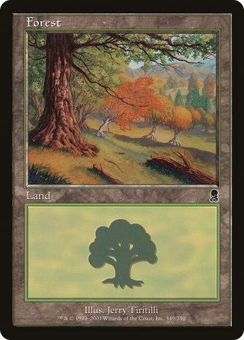 Forest (349) (ODY-349)  Foil - Odyssey