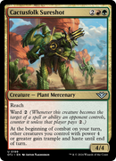 Cactusfolk Sureshot (OTJ-199)  Foil - Outlaws of Thunder Junction