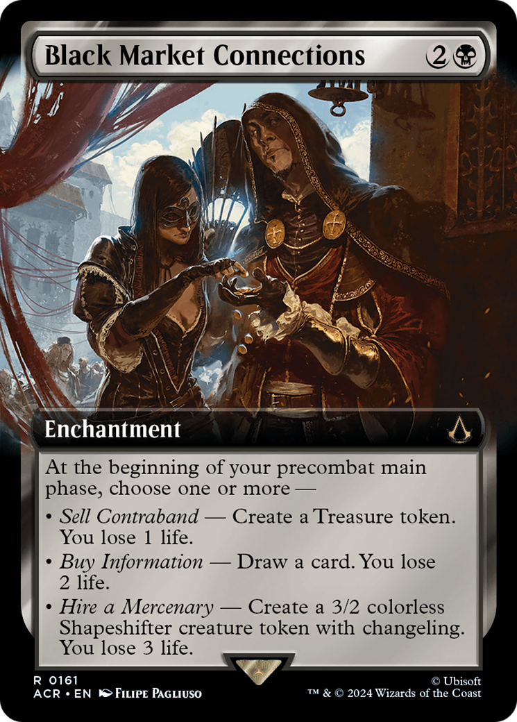 Black Market Connections (Extended Art) (ACR-161)  Foil - Assassin's Creed: (Extended Art)