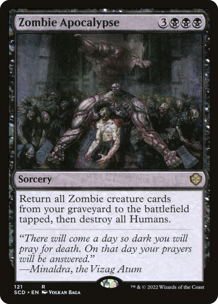 Zombie Apocalypse (SCD-121)  - Starter Commander Decks