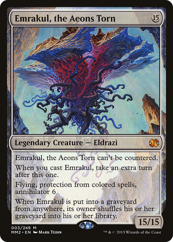 Emrakul, the Aeons Torn (MM2-003)  Foil - Modern Masters 2015