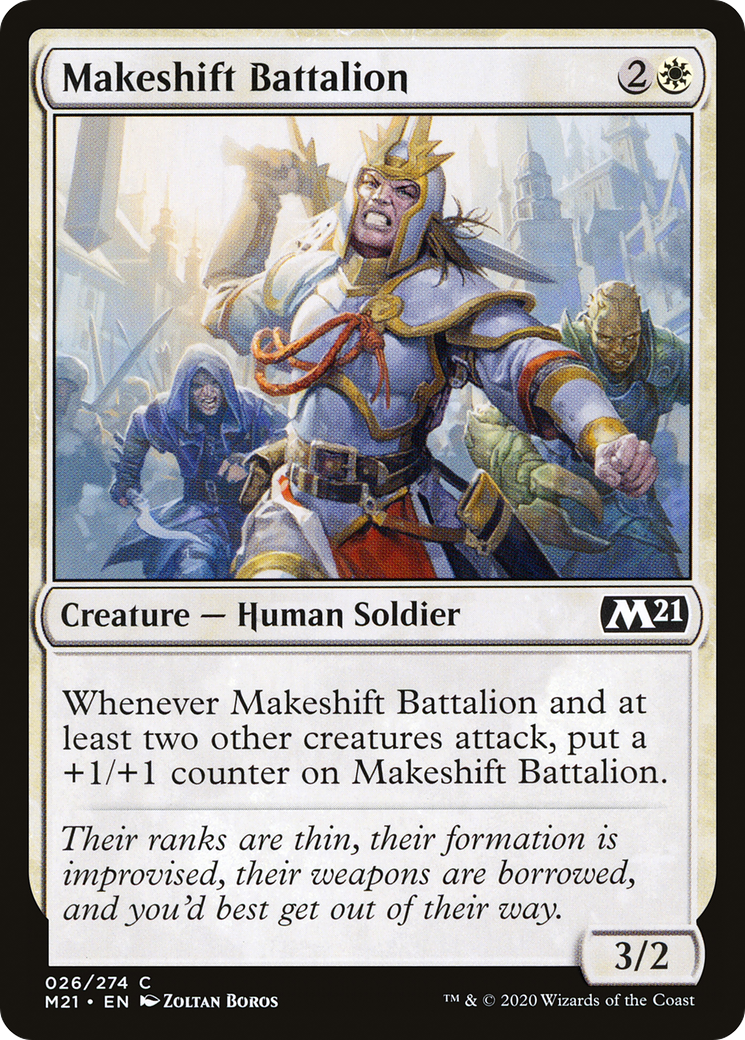Makeshift Battalion (M21-026)  - Core Set 2021
