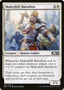 Makeshift Battalion (M21-026)  Foil - Core Set 2021