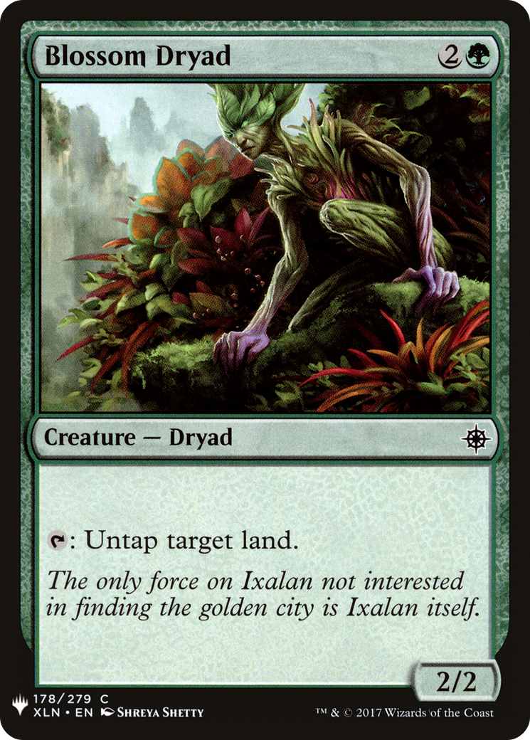 Blossom Dryad (LIST-XLN-178)  - The List