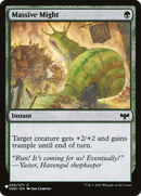 Massive Might (LIST-VOW-208)  - The List