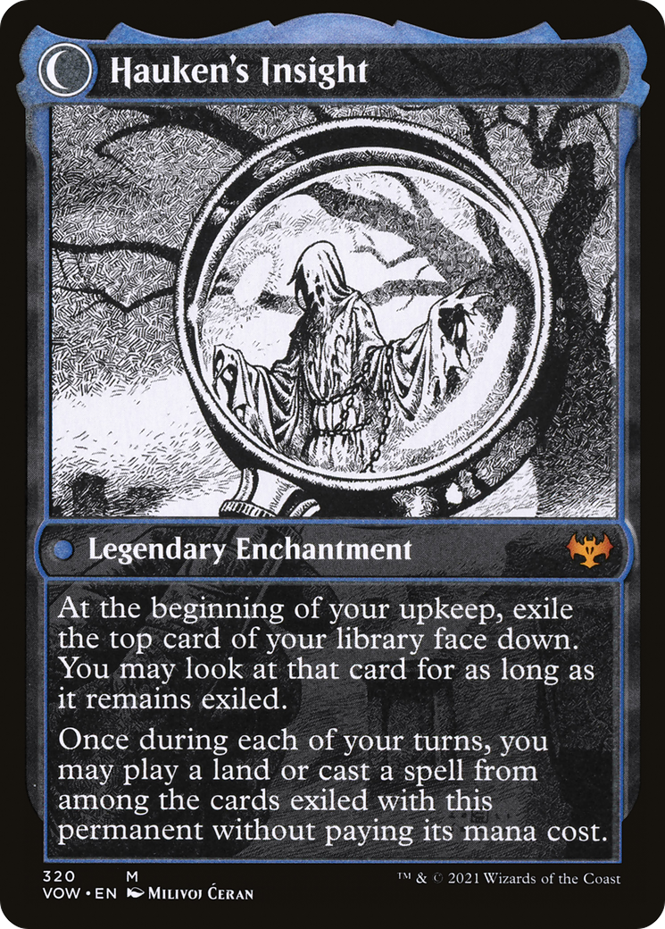 Jacob Hauken, Inspector (Showcase) (VOW-320)  - Innistrad: Crimson Vow: (Showcase, Double Faced Transform)
