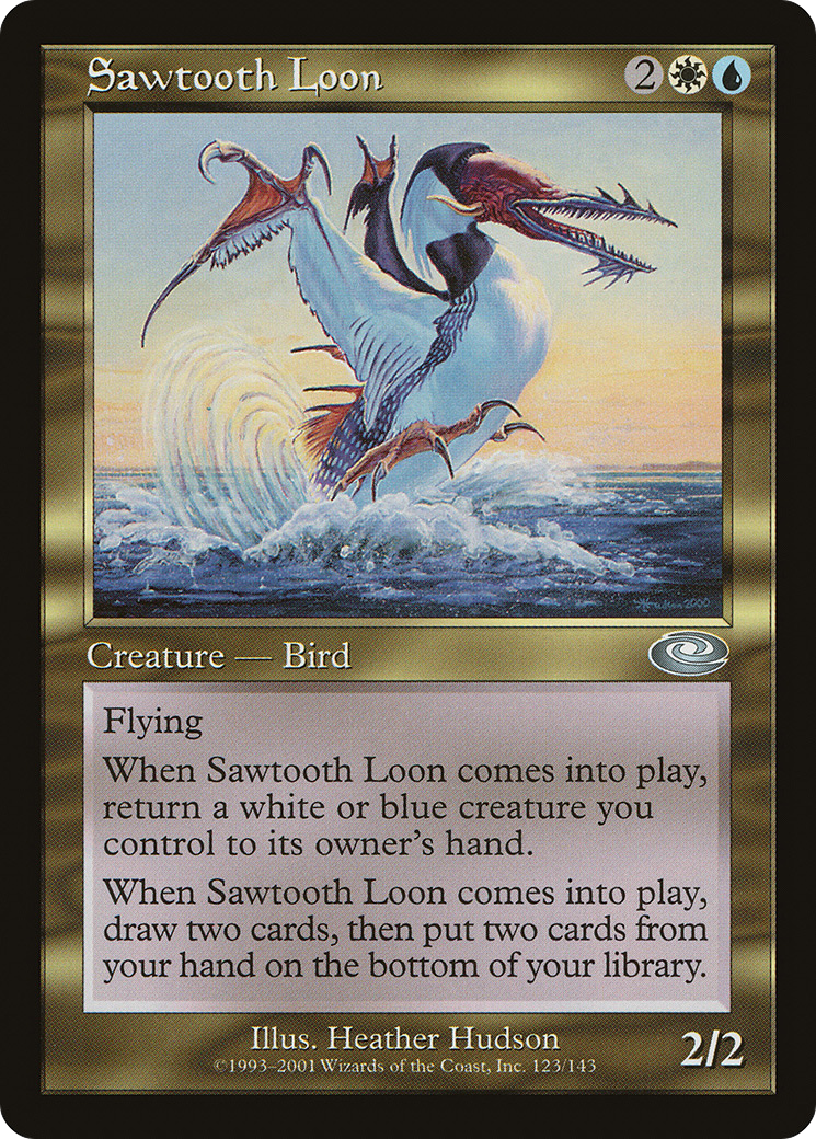 Sawtooth Loon (PLS-123)  - Planeshift
