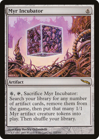 Myr Incubator (MRD-212)  - Mirrodin