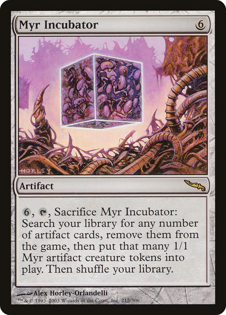 Myr Incubator (MRD-212)  Foil - Mirrodin