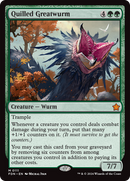 Quilled Greatwurm (FDN-111)  Foil - Foundations