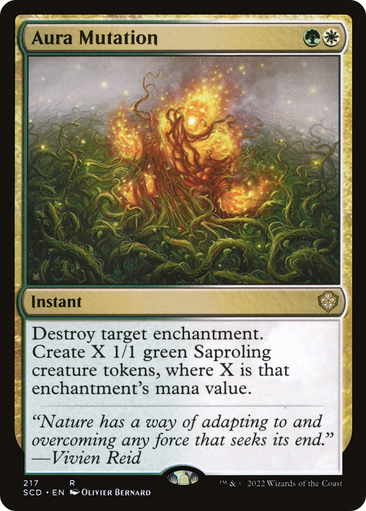 Aura Mutation (SCD-217)  - Starter Commander Decks
