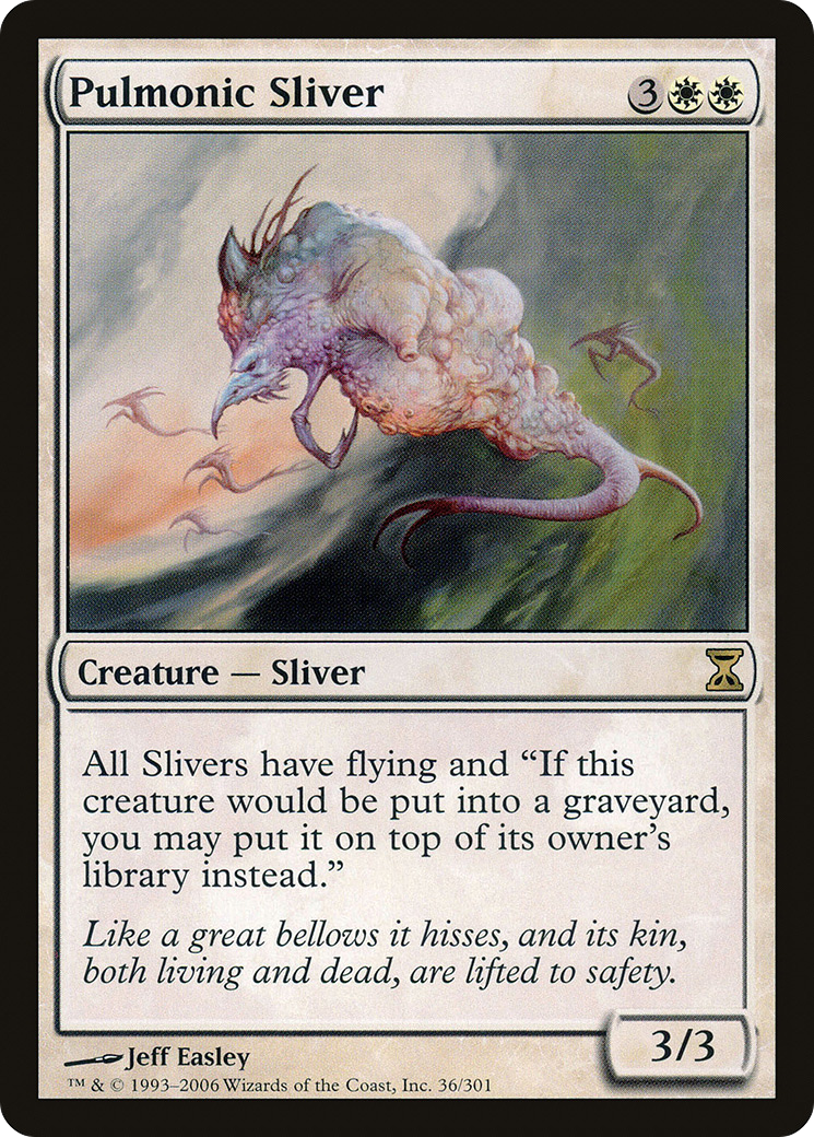Pulmonic Sliver (TSP-036)  Foil - Time Spiral