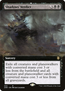Shadows' Verdict (Extended Art) (ZNR-344)  - Zendikar Rising: (Extended Art)