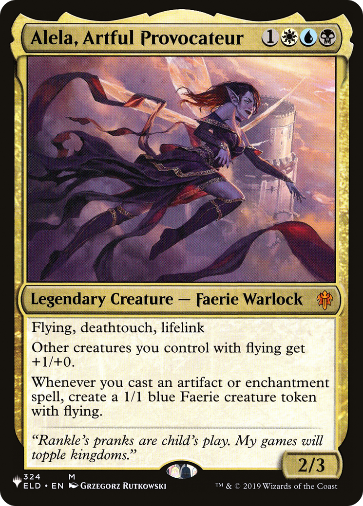 Alela, Artful Provocateur (LIST-324/269)  - The List