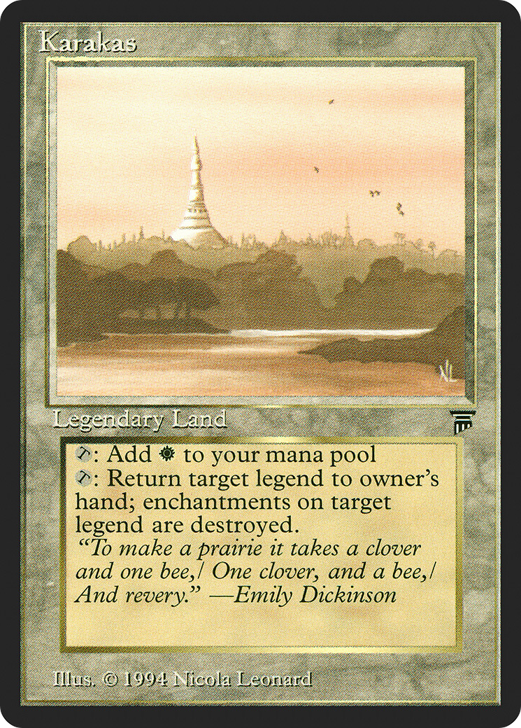 Karakas (LEG-)  - Legends