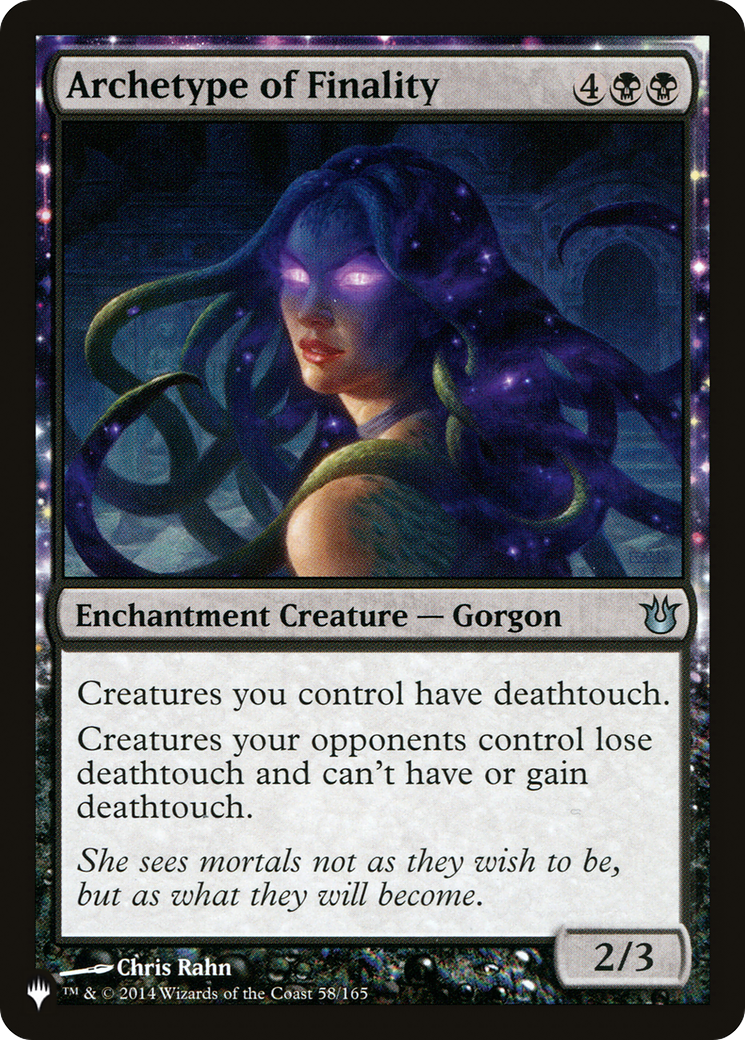 Archetype of Finality (LIST-58/165)  - The List: (enchantment)