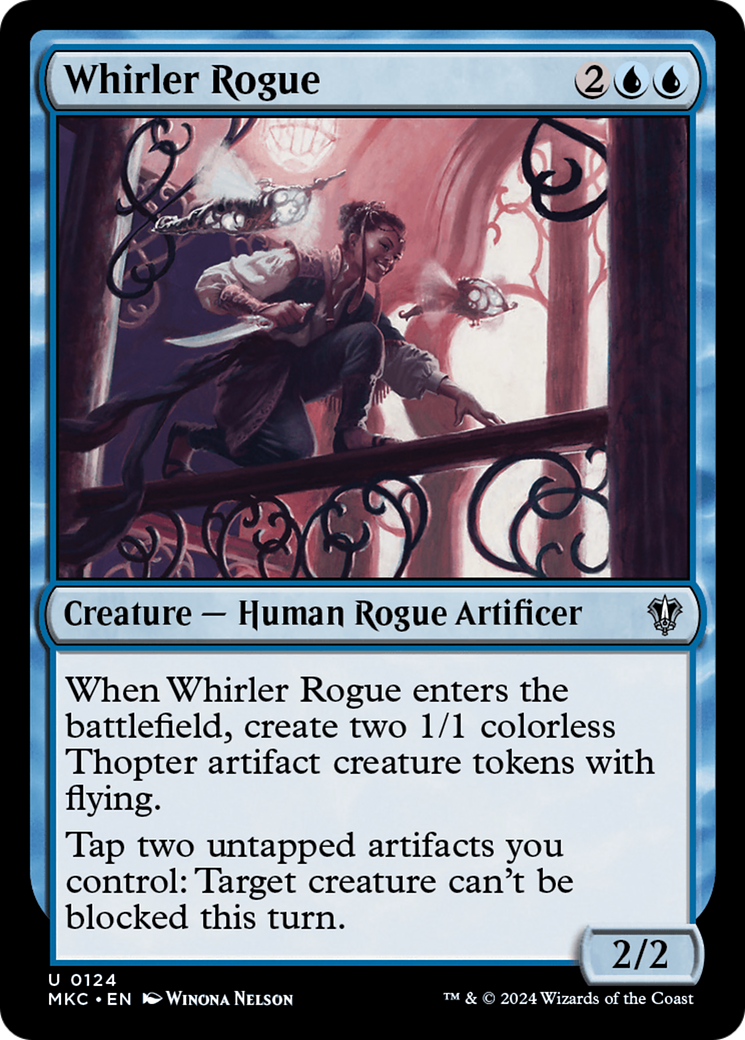 Whirler Rogue (MKC-124)  - Murders at Karlov Manor Commander
