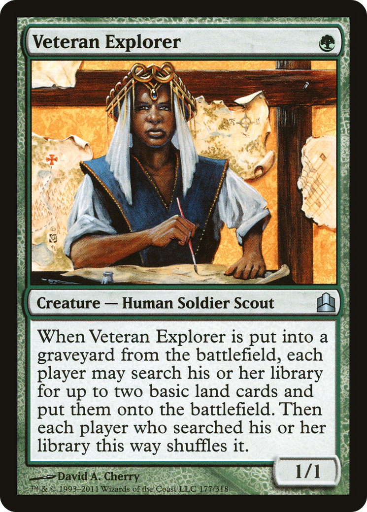 Veteran Explorer (CMD-177)  - Commander 2011