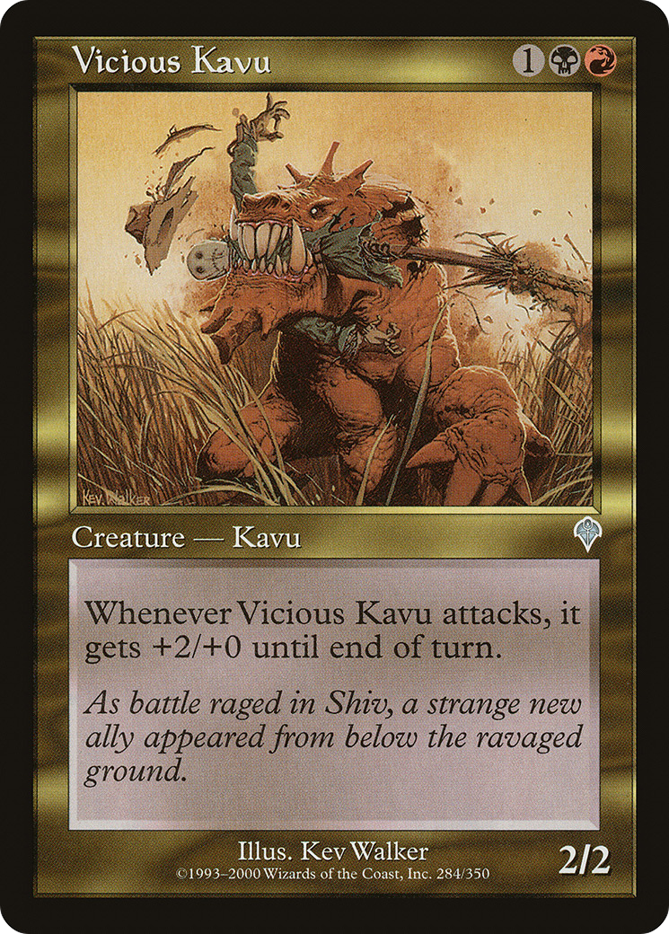 Vicious Kavu (INV-284)  - Invasion