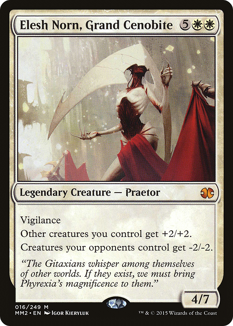 Elesh Norn, Grand Cenobite (MM2-016)  - Modern Masters 2015