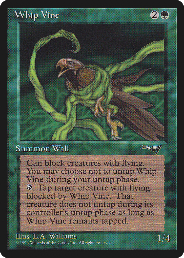 Whip Vine (Ensnared Bird) (ALL-090)  - Alliances