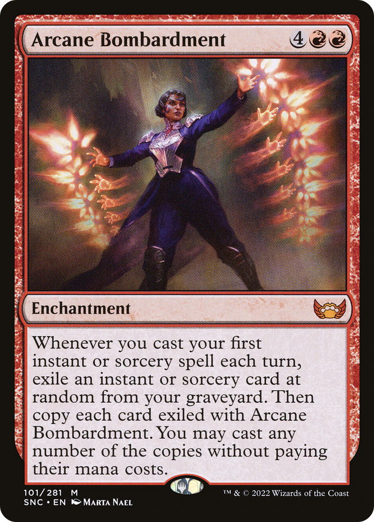 Arcane Bombardment (SNC-101)  - Streets of New Capenna