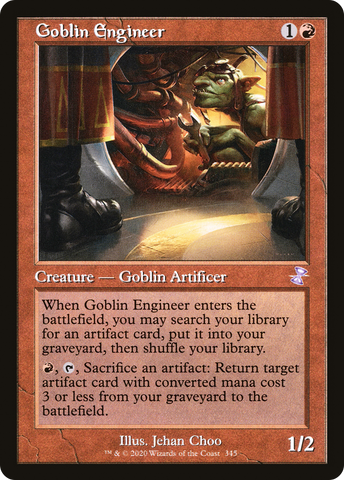 Goblin Engineer (TSR-345)  Foil - Time Spiral Remastered