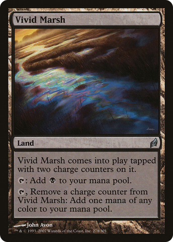 Vivid Marsh (LRW-278)  Foil - Lorwyn