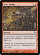 Wild Swing (SHM-108) - Shadowmoor Foil