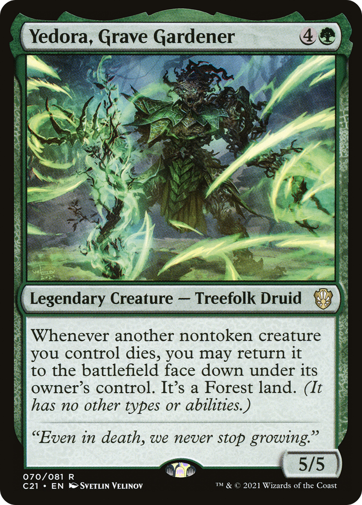 Yedora, Grave Gardener (C21-070)  - Commander 2021