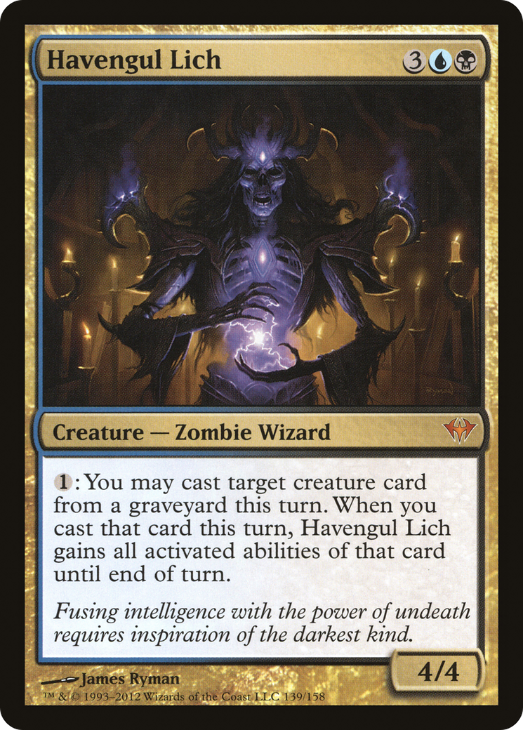 Havengul Lich (DKA-139)  Foil - Dark Ascension