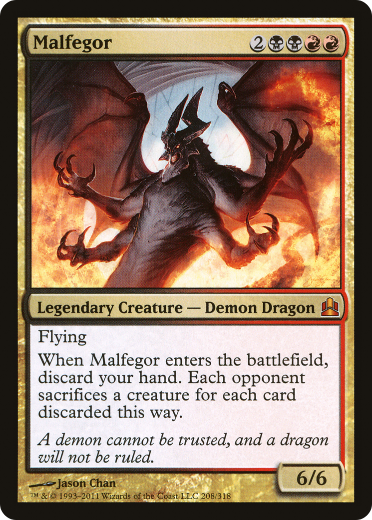 Malfegor (CMD-208)  - Commander 2011